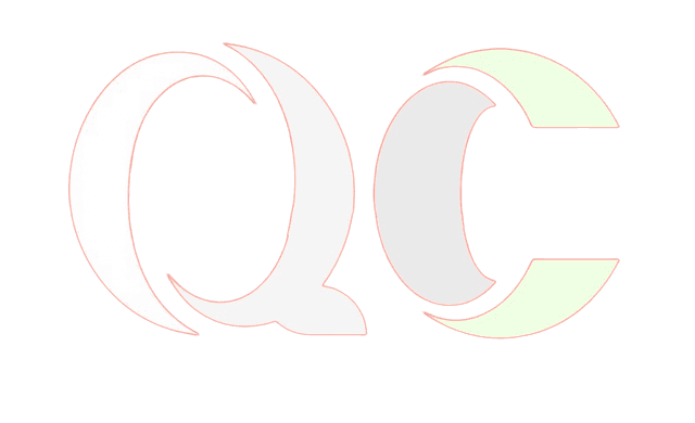 Símbolo QC (branco)