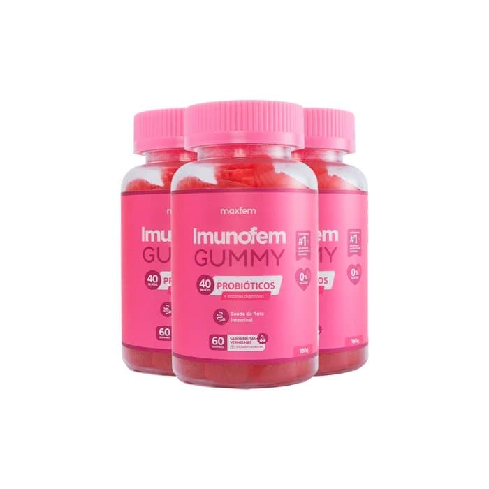 Kit 3 Imunofem Gummy Maxfem