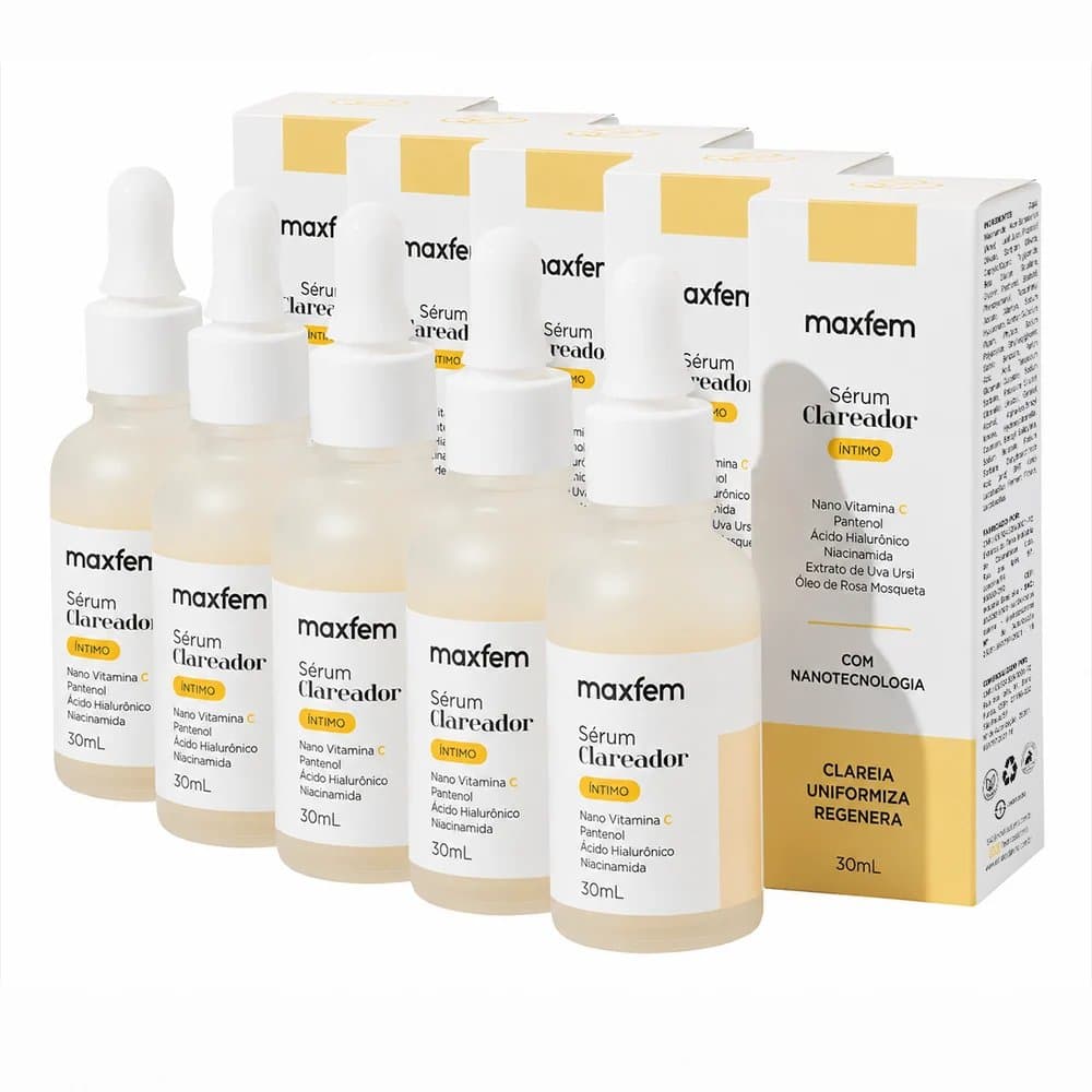 Kit com 5 Clareadores – Tratamento Intensivo de Clareamento