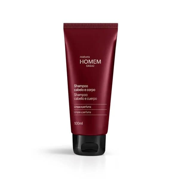 Shampoo Cabelo e Corpo Natura Homem Sagaz