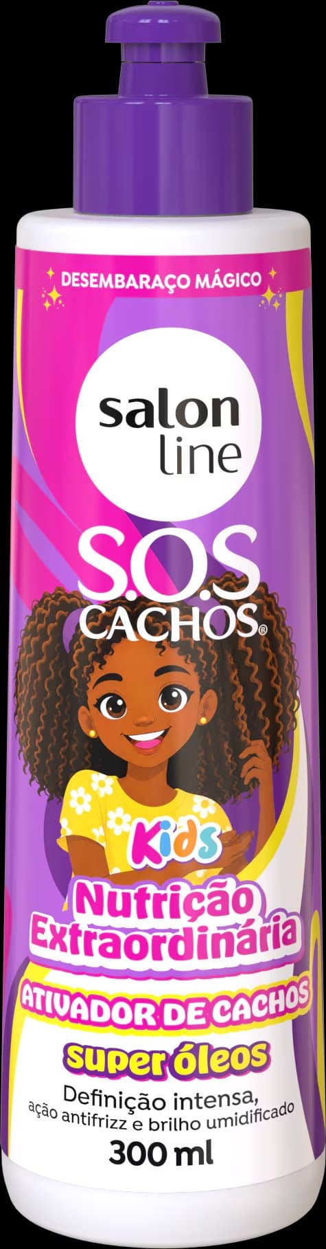 Ativador de Cachos SOS Cachos Kids Super Óleos 300ml