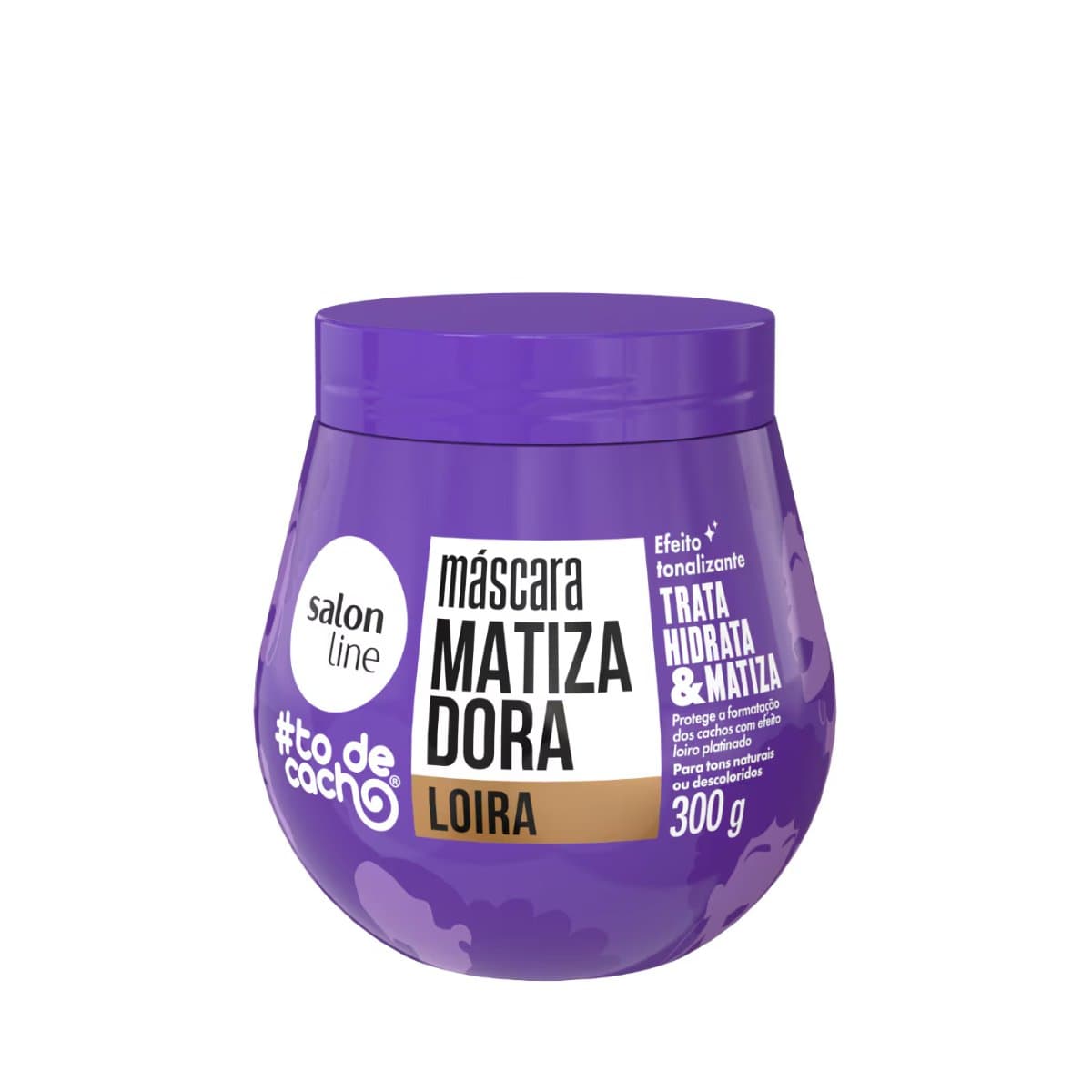 Máscara Matizadora #todecacho Roxa 300g
