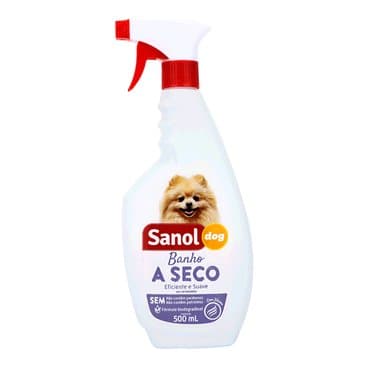 Banho a Seco Sanol para Cães e Gatos 500 ml