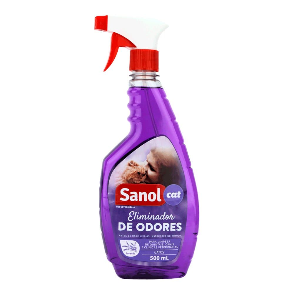 Eliminador de Odores Spray Sanol Cat 500 ml