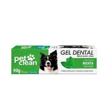 Gel Dental Menta para Cães Pet Clean 90 g