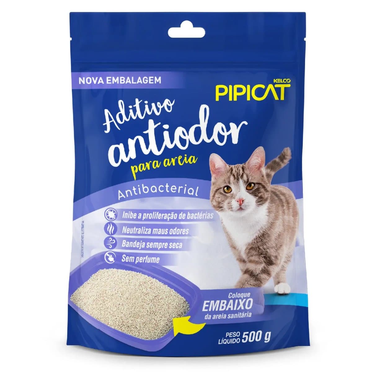 Pipicat Aditivo Antiodor Antibacterial 500 g