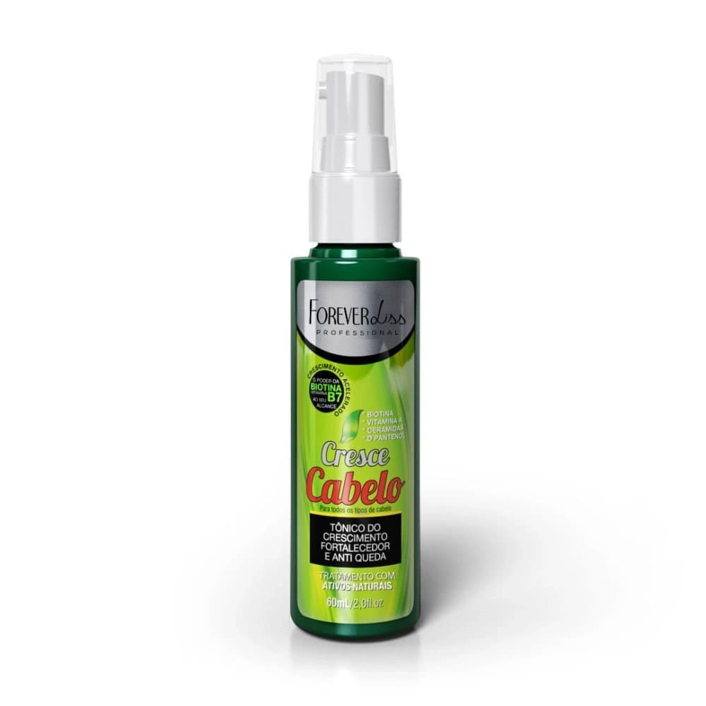 Tônico Capilar Cresce Cabelo 60ml - Forever Liss