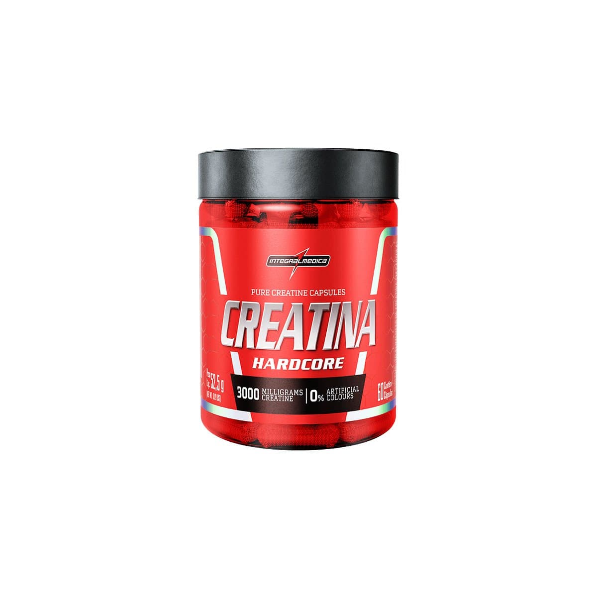 Creatina 100% Pura 60 Cápsulas