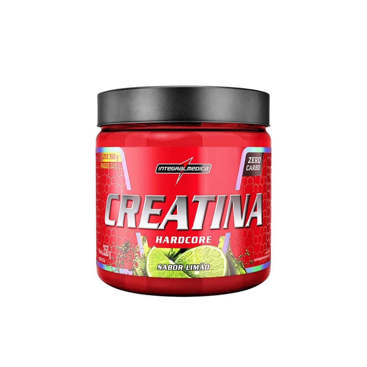 Creatina 350g Hardcore Com Sabor