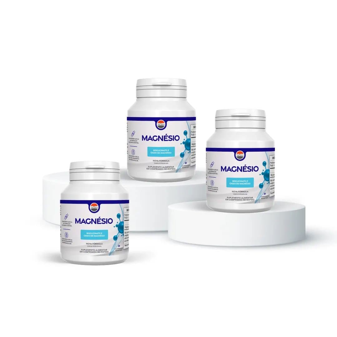 Magnésio 260MG | 3 Frascos