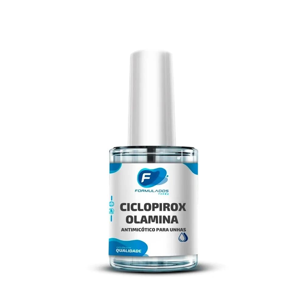Antimicótico para Unhas com Ciclopirox Olamina 8% - 10ml