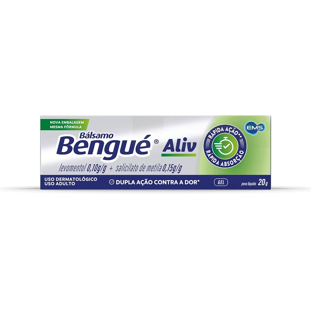 Bálsamo Bengué 100mg/g + 150mg/g Gel Aliv 20g