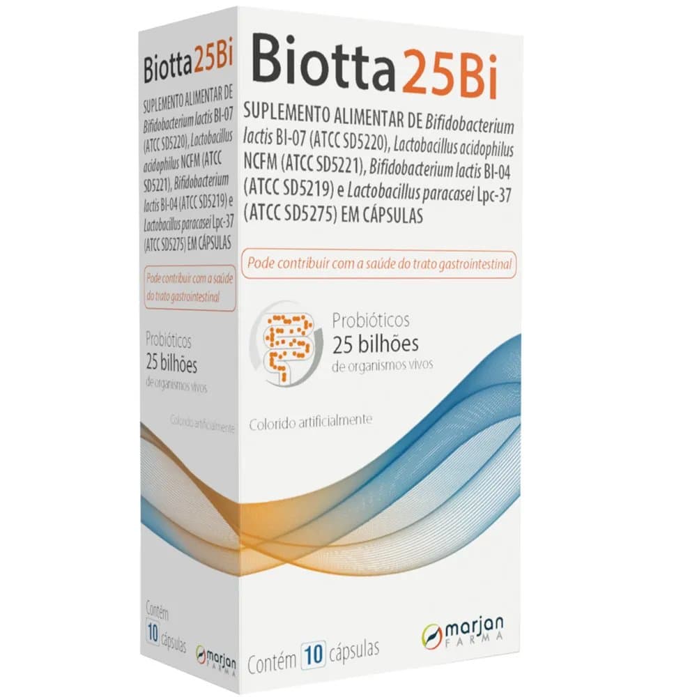 Biotta 25Bi 10 Cápsulas