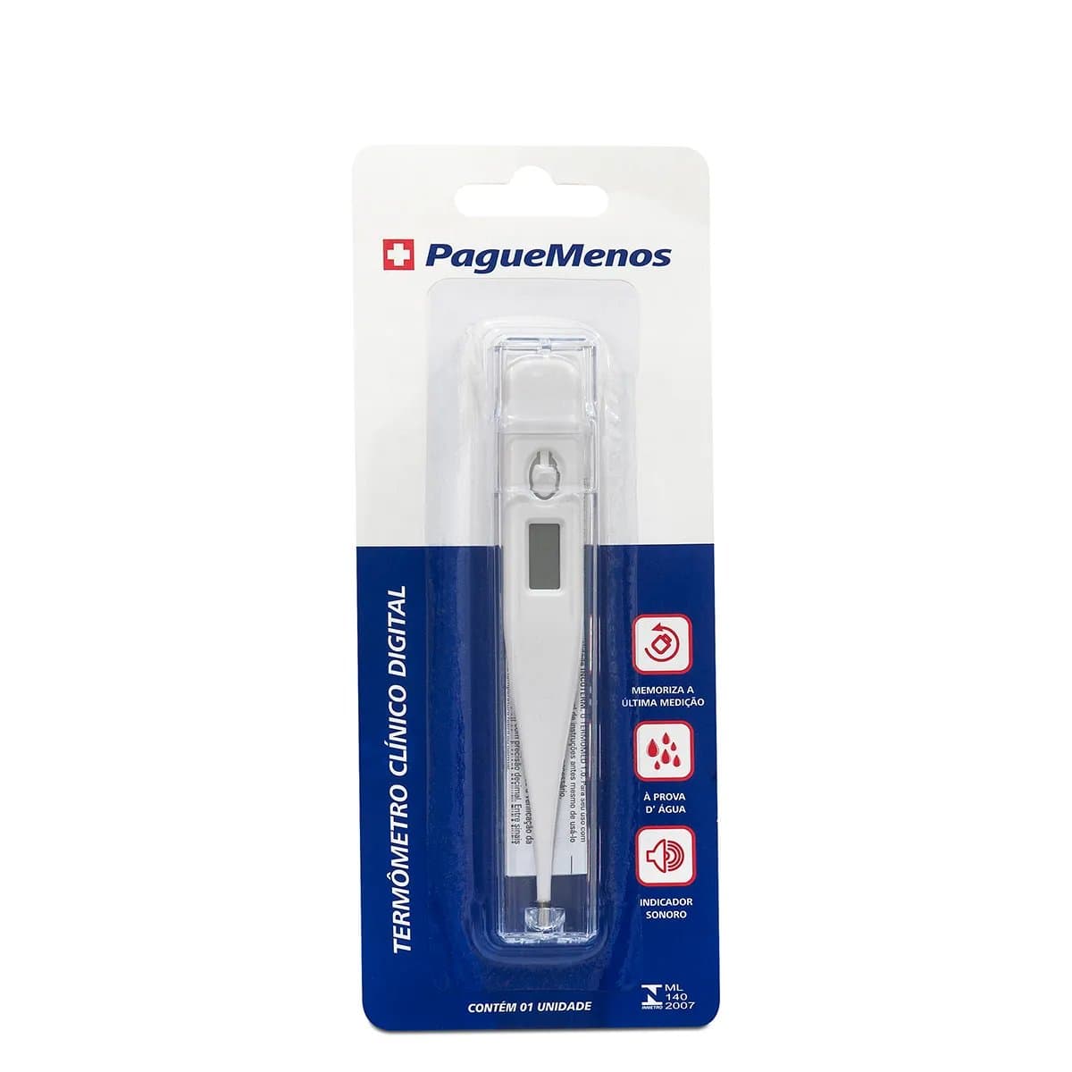 Termometro Pague Menos Clinico Digital