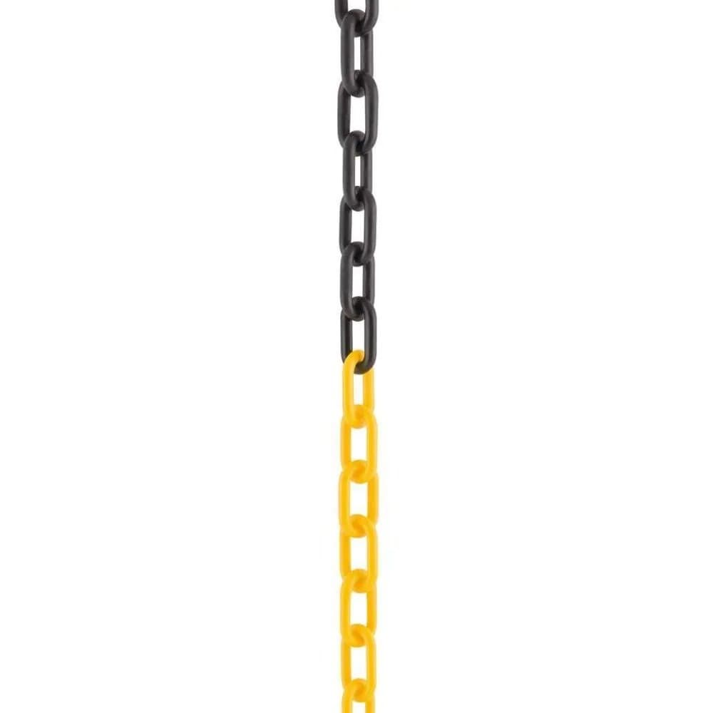 Corrente plástica 6 mm amarela e preta VONDER-1546060000