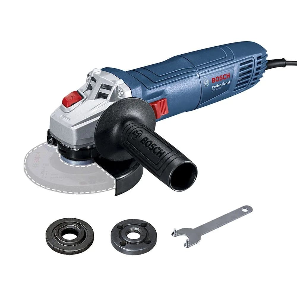 Esmerilhadeira Angular 4 1/2" 710W 127V GWS 700 Lixadeira Compacta, Potente e Profissional BOSCH-06013A30D0-000