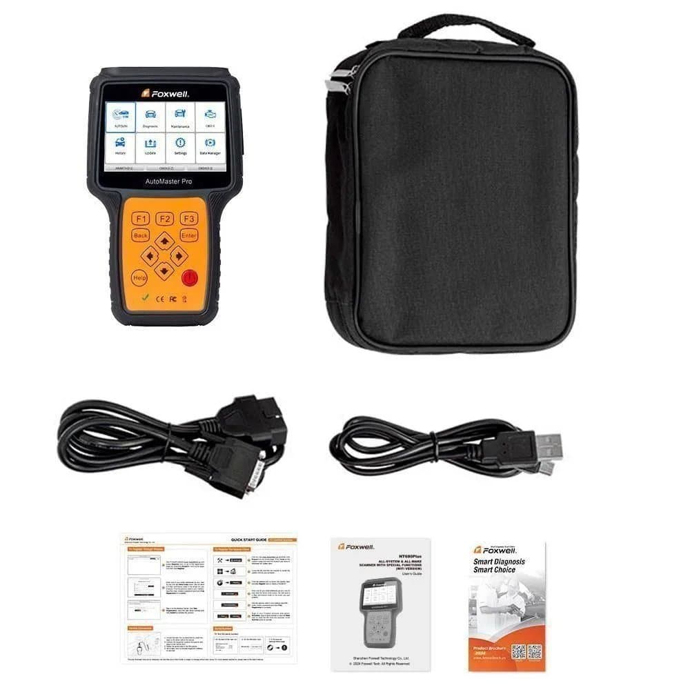 Scanner Leitor de Códigos de Falhas Auto Oil Reset EPB com 26 Funções FOXWELL-NT680PLUS