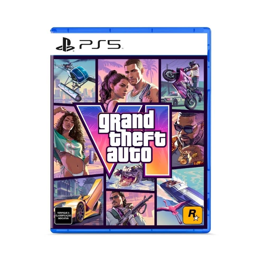 Jogo Grand Theft Auto GTA VI, PS5 - TT000272PS5