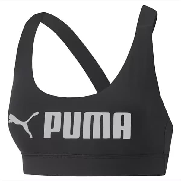 Top de Treino Mid Impact Puma Fit Bra