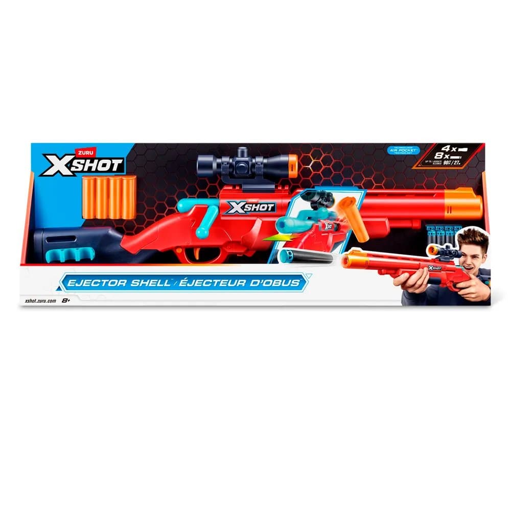 Lançador de Dardos X-Shot Red - Ejector Shell
