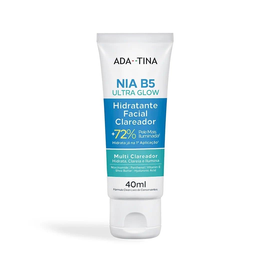 Hidratante Facial Clareador com Niacinamida e Pantenol – Nia B5 Ultra Glow 40ml
