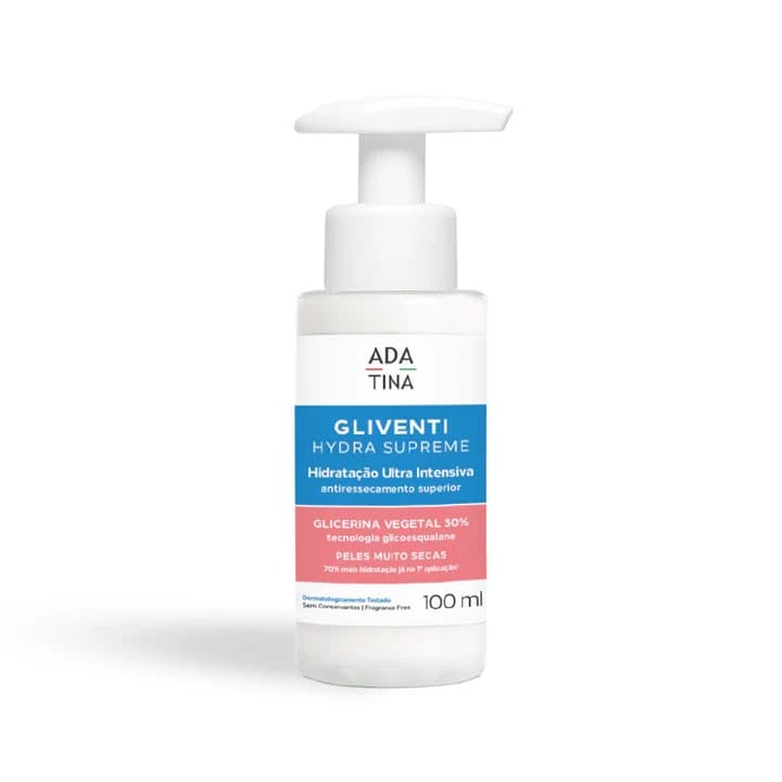 Hidratante Facial Intensivo para peles secas, muito secas e sensibilizadas – Gliventi Hydra Supreme 100ml