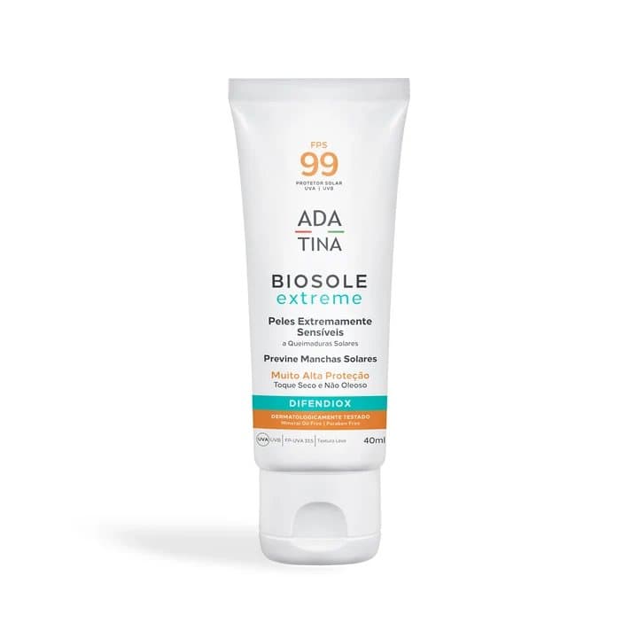 Protetor Solar Facial 12HS Para Peles Sensíveis - Biosole Extreme FPS 99 40ml