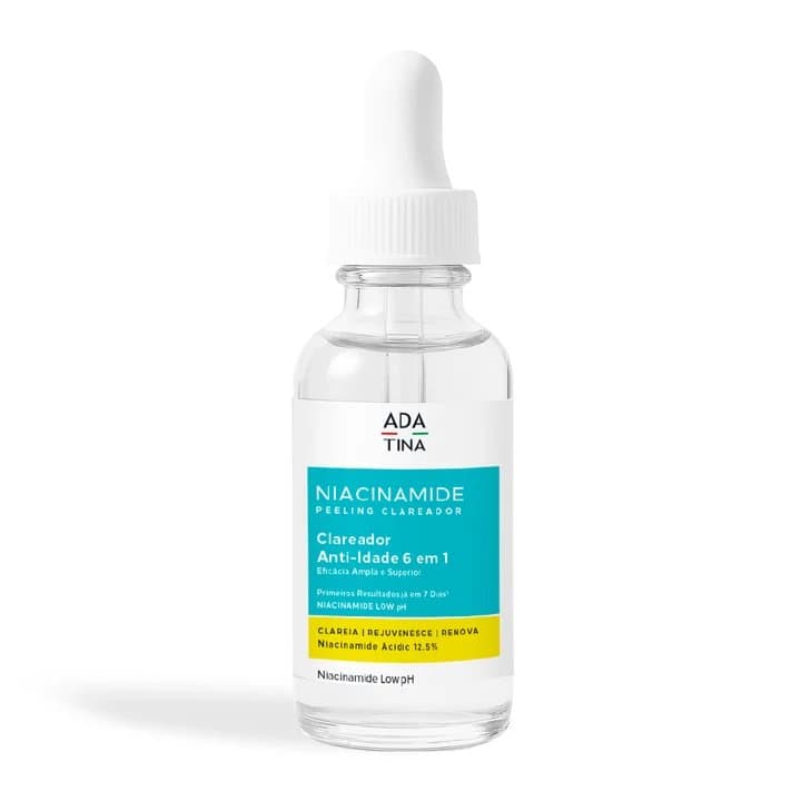 Sérum Clareador Anti-idade com AHA e BHA - Niacinamide Peeling 30ml