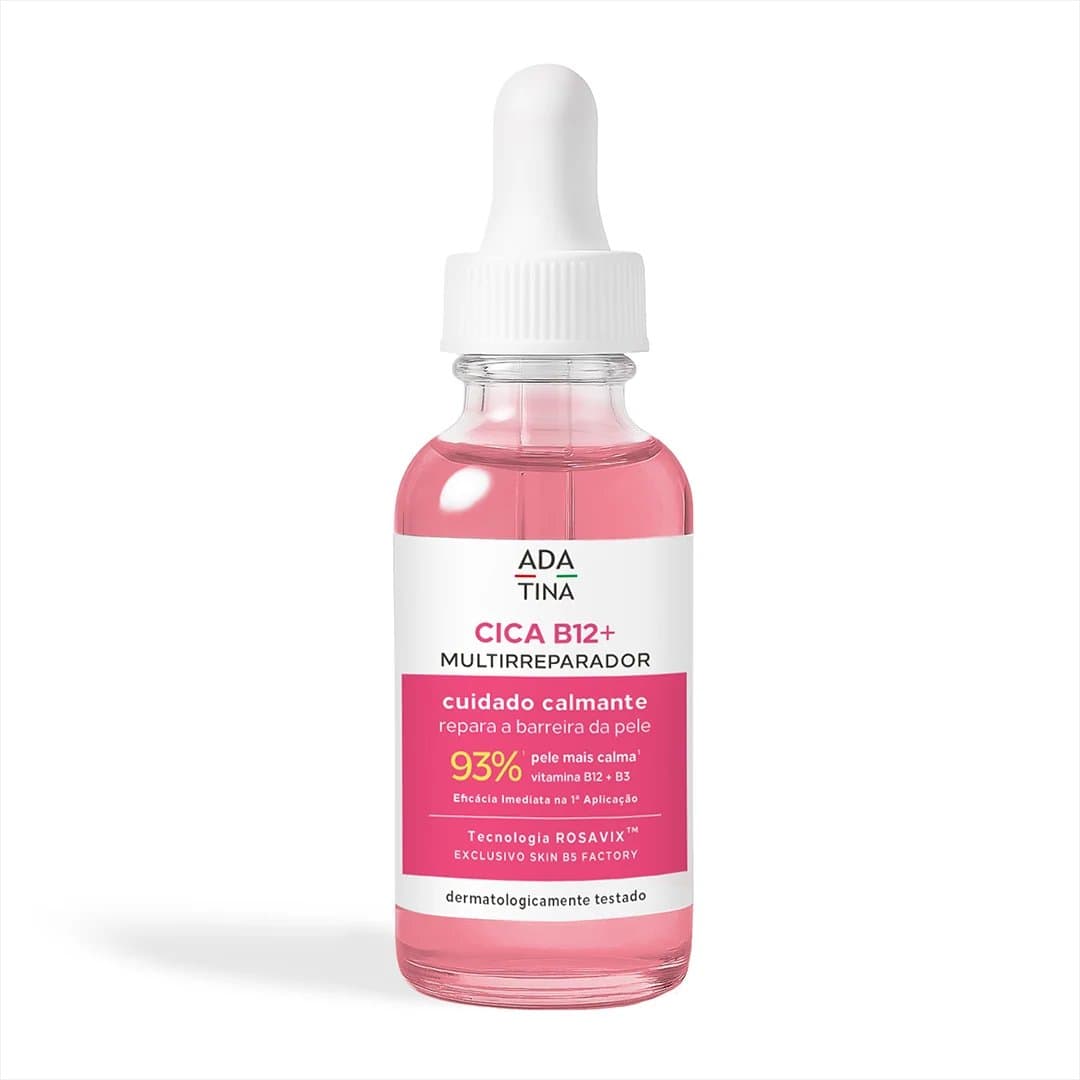 Sérum Reparador Calmante Multirreparador com Vitamina B12, B5, B3 e HA – CICA B12+ Multirreparador Sérum 30 ml