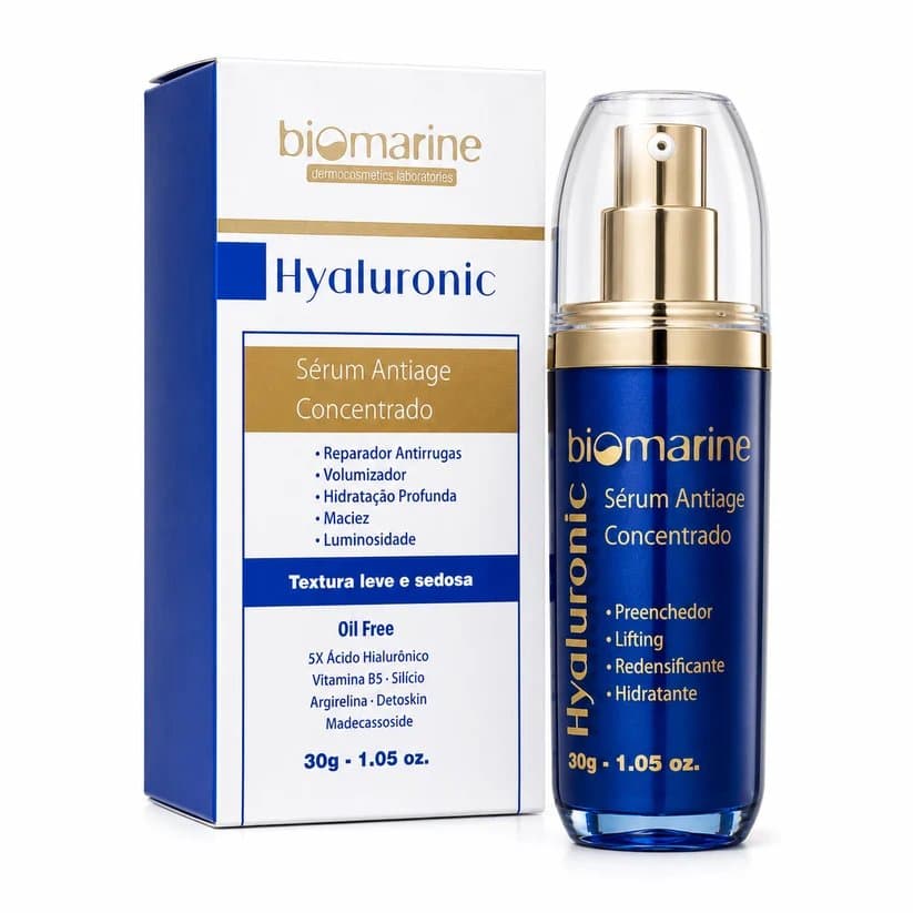 Sérum Anti-Idade com Ácido Hialurônico Hyaluronic 30g