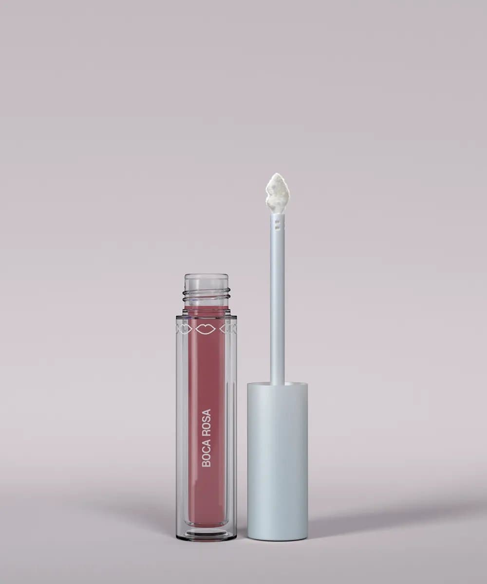 gloss boca rosa hidra lábios rosê translúcido