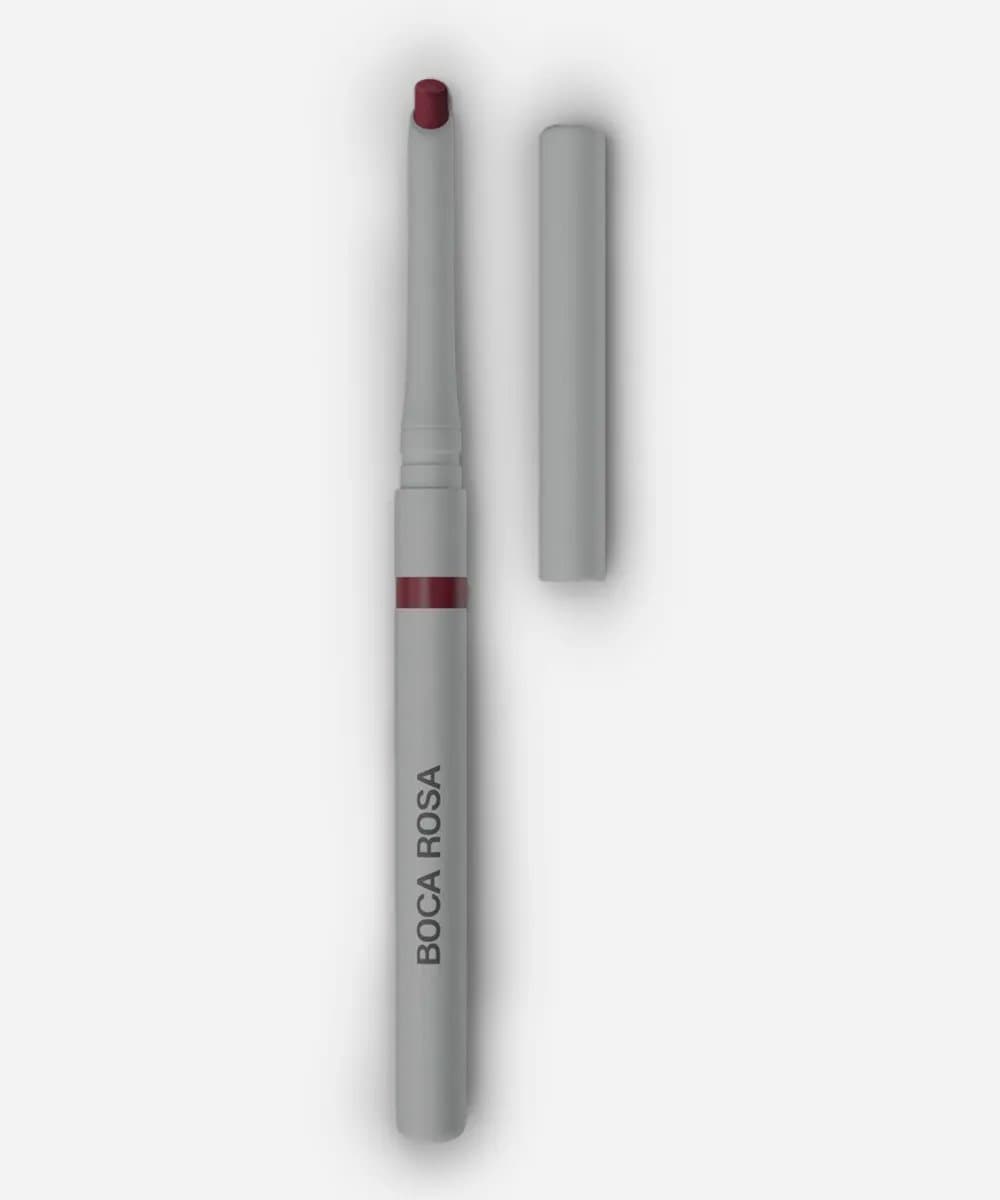 lápis para contorno labial boca rosa cereja intenso